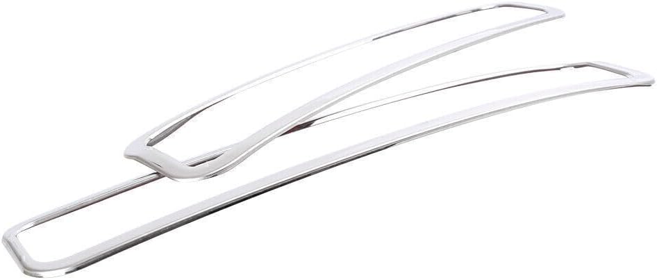 ya 2 8.15 Ruckfahrscheinwerfer Lampenabdeckung Deko Blenden for Cadillac SRX 2010-15 Chrom