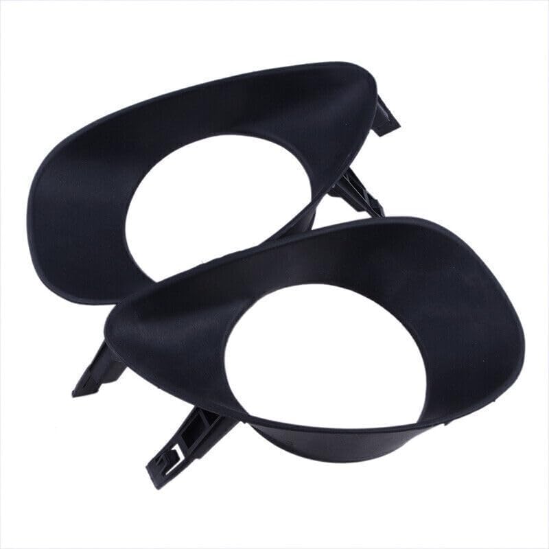 ya 4 8.14 Left + Right Fog Light Driving Light Cover Black for Toyota Yaris 2Door 2006-2008