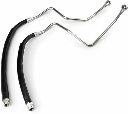 ya 12 10.8 baidi 2Pcs L+R Oil Cooler Hose MR204354 MR204353 for Mitsubishi Montero 3.0 3.5L 95-01