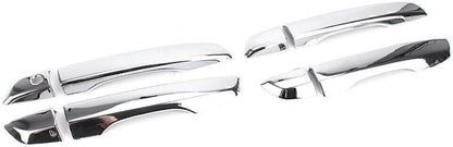 ya 4 8.14 Side Door Handle Catch Trim Cover Fit for Honda for Civic Sedan 2016-2018 Chrome Car