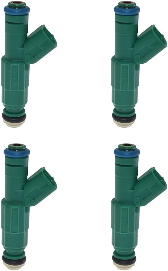 ya 10 9.16 baidi 4PCS New Fuel Injectors 0280156193 for Mazda 3 5 6 2003-2007 2.3L L4 842-12320