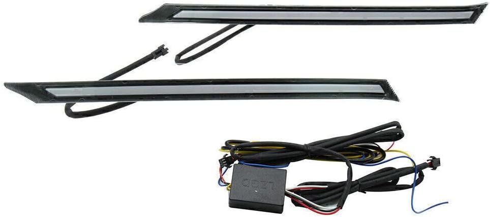 ya 4 8.8 LED DLR Daytime Running Lights/Turn Signal Lights Fit for Toyota RAV4 2019-2020