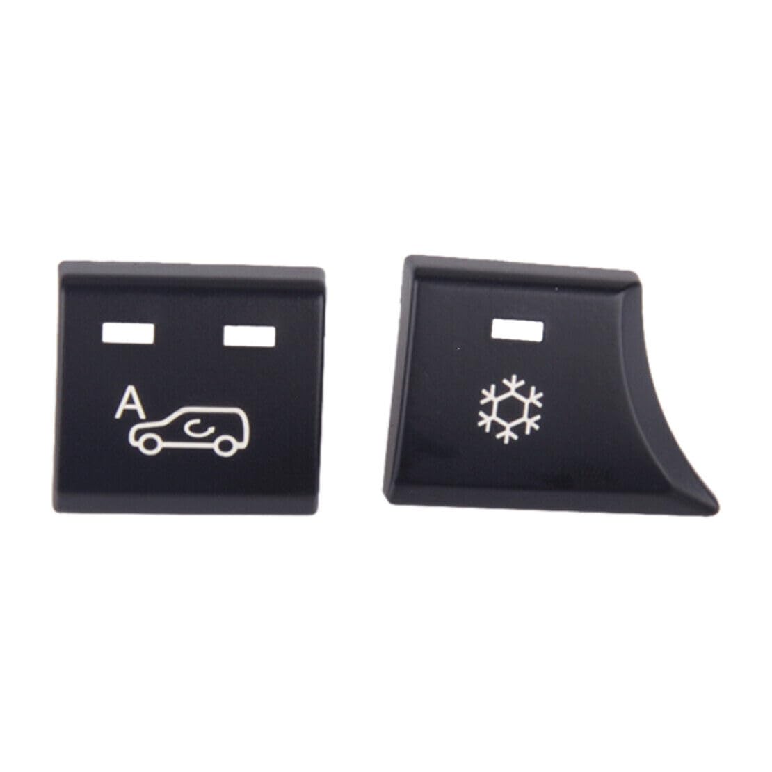 ya 6 8.24 baidi 1 Set Air Heater Air Conditioner Switch Button Cover Trim Fits for BMW X5 E70 06-2013 @