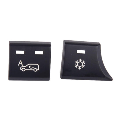 ya 6 8.24 baidi 1 Set Air Heater Air Conditioner Switch Button Cover Trim Fits for BMW X5 E70 06-2013 @