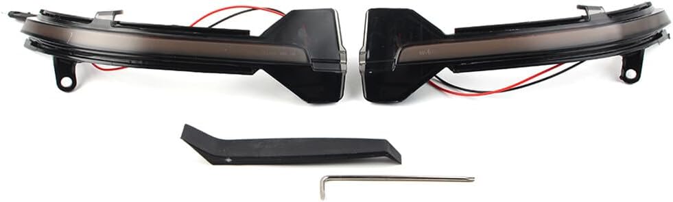 ya 11 9.14 baidiPair Side Mirror Sequential Blink Turn Signal Light for BMW 5 6 7 Series