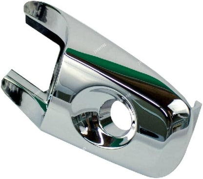 ya 9 10.24 Front Left Chrome Exterior Door Handle Lock Cylinder Cap for Ford Explorer Edge