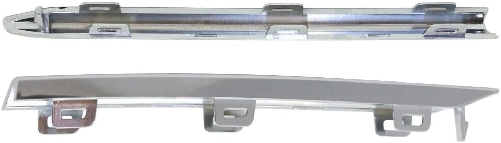 ya 4 8.10 Left + Right Front Bumper Trim Bezel Insert Fits for Cadillac ATS Chrome 2013-2014