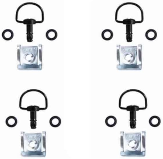 ya 23 10.7 baidi 17mm Motorcycle Quick Release 1/4 D-Ring Turning Racing Fastener Universal