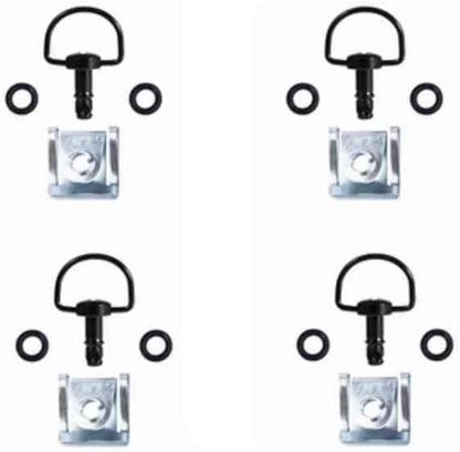 ya 23 10.7 baidi 17mm Motorcycle Quick Release 1/4 D-Ring Turning Racing Fastener Universal