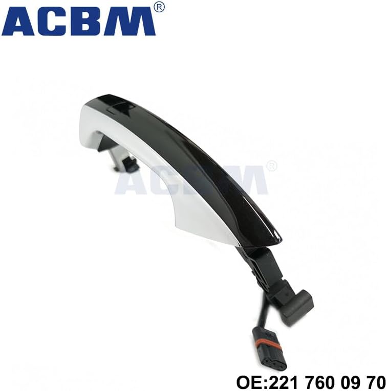 ya 10 9.16 baidi Front/Rear Left Chrome Door Handle with for Smart Key for 2007-2013 Mercedes W221