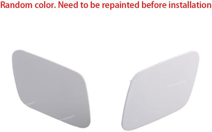 ya 27 10.13 baidi 2pcs Front Right & Left Headlight Washer Nozzle Cover Cap for 2007-11 for BMW for X5 E70