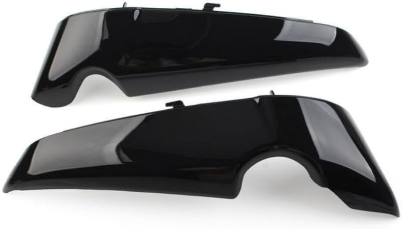 ya 23 10.7 baidi for Harley-Davidson V Rod VROD VRSC 2001-Up 2¢ªRadiator Side Covers shrouds Black