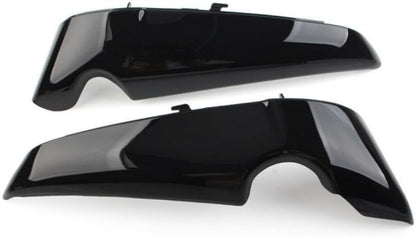 ya 23 10.7 baidi for Harley-Davidson V Rod VROD VRSC 2001-Up 2¢ªRadiator Side Covers shrouds Black