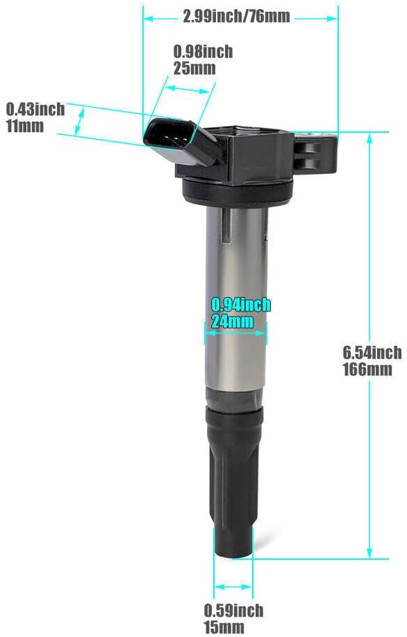 ya 9 10.24 6xIgnition Coil 90919-A2002 90919-A2007 for Lexus EVORA for Toyota for Land Cruiser 2013