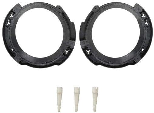 ya 4 8.14 2-Pack Bracket LED Headlight Mounting Ring Support Base for Jeep Wrangler JK 07-18