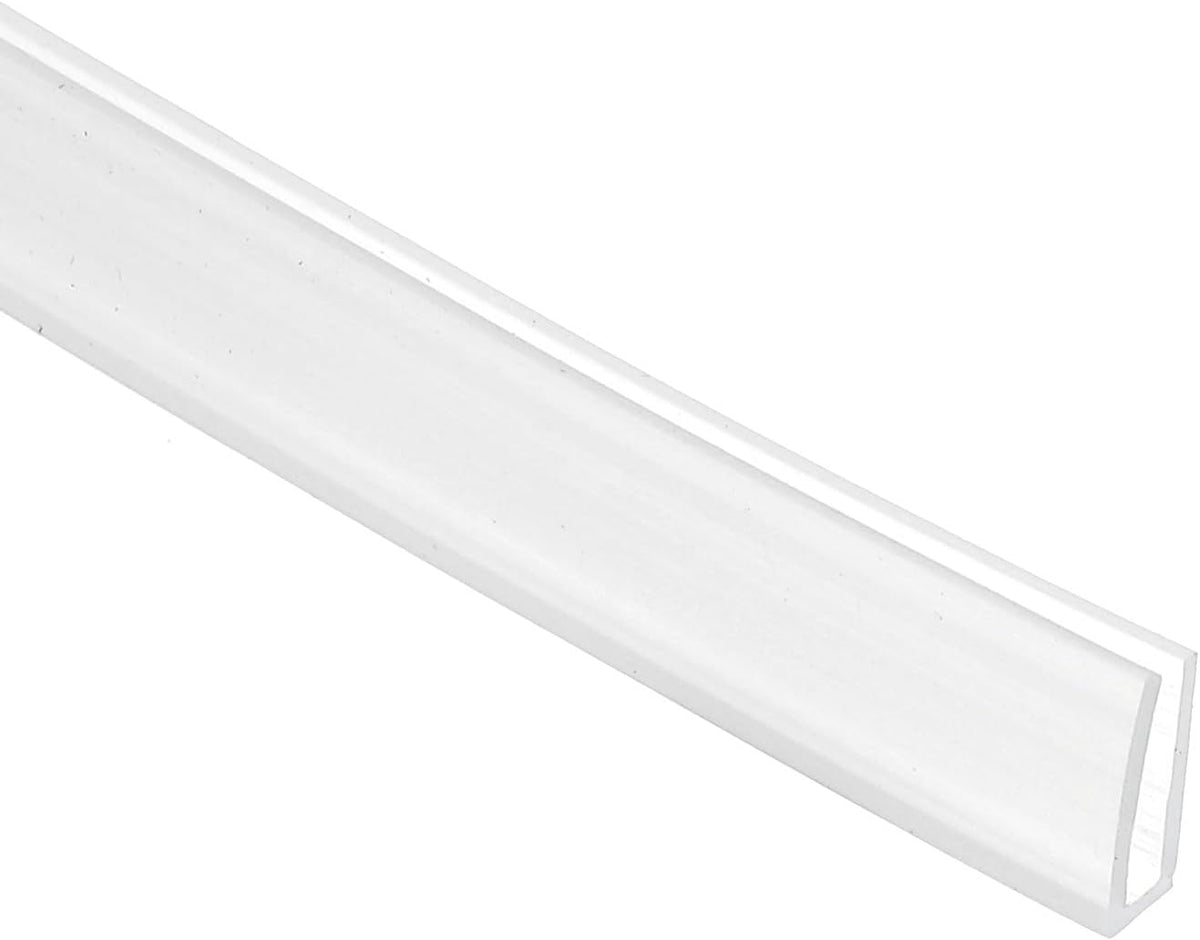 ya 26 10.21 baidi U Channel Edging Trim, 26.2 ft 0.47Wx0.04Tx0.16H Sheet Ed Guard Protector
