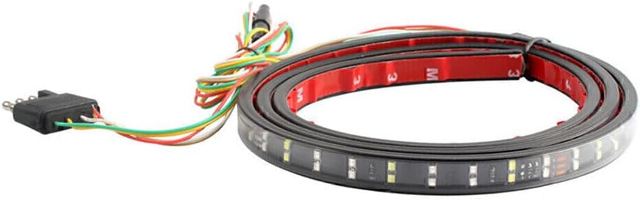 ya 2 8.15 60 inch dual row LED tea tray tailgate light strip, sequential turn signal reversal