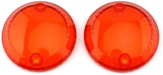 ya 4 8.8.2 2x Turn Signal Light Lens Cover for Suzuki Intruder 1400 VX800 Amber Motorcycle