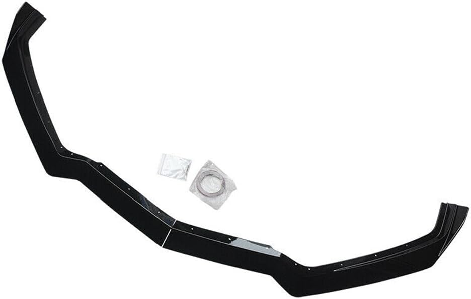 ya 2 8.15 5PCS Gloss Black Front Bumper Lip Spoiler For 20-23 for Corvette C8 5VM Style