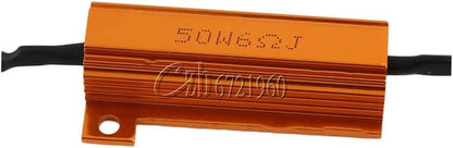 ya 13 9.15 baidi LED Load Resistor Warning Decoder 5W-50W 6¦¸ With Two Cancellers For 12V Cars New