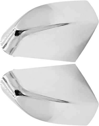 ya 9 10.24 Chrome Outer Rear Door-Cover Left&Right for Tucson 2016 2017 2018 2019 2020 2021
