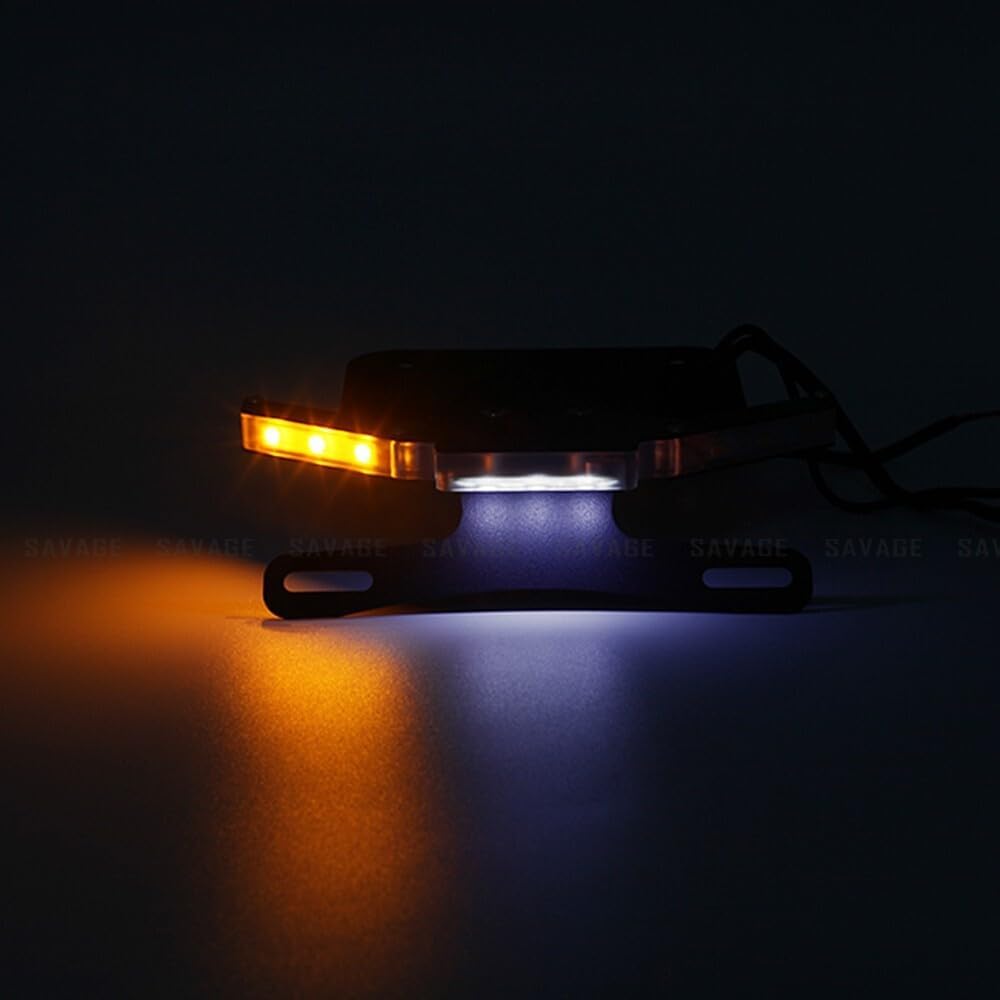 ya 13 9.15 baidi Fender Eliminator License Plate Holder Turn Signal for Yamaha YZF R3 R25 MT-03