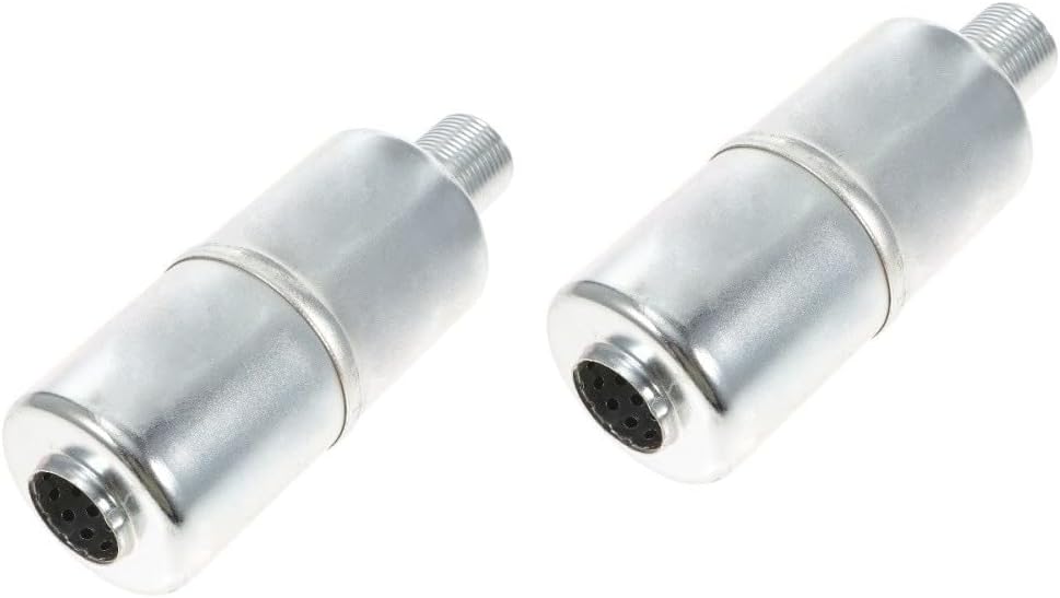 ya 26 10.21 baidi 2 Pieces Silencer Removable Mufflers for nerator