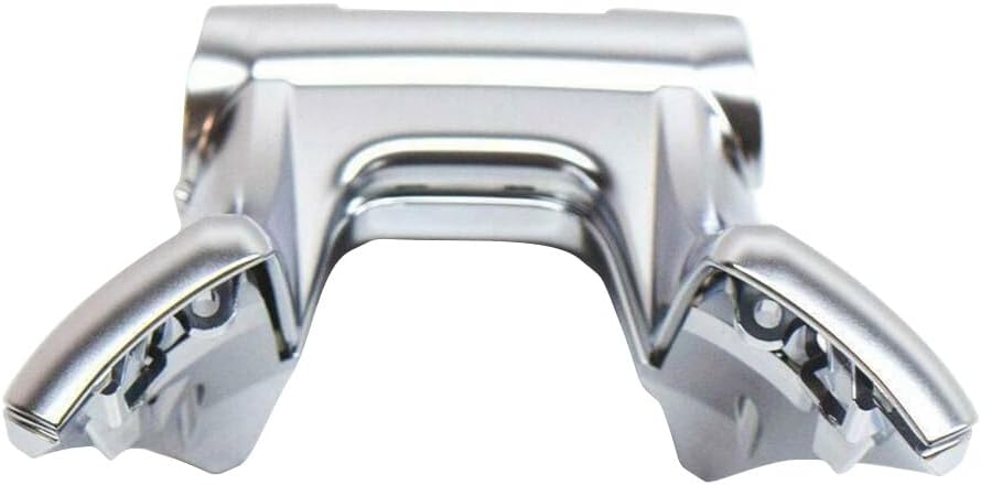 ya 4 8.14 Steering Wheel U Cover Silver for 2015-2018 for Benz AMG A/B/C/E/S/G/GLC/GLE Class