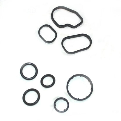 ya 5 8.10 8PCS one Set Oil Cooler Seal OM651 6511801310 6511800665 6511800810