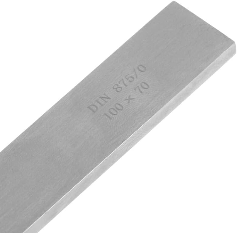 ya 26 10.21 baidi Flat Square Carbon Steel Ruler With Base for Seat Measu