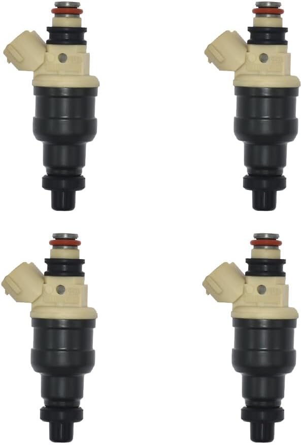 ya 10 9.16 baidi 4¡Á Upgraded Fuel Injectors For 1992-97 Geo Tracker Sidekick X-90 1.6L INP-470