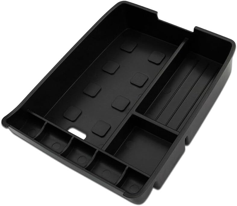 ya 5 8.10 Center Console Waterproof Organizer Insert Black For 08-13 for Toyota Highlander New