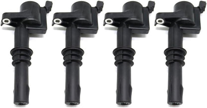 ya 4 8.14 4Pcs Fits for Ford Expedition for Mustang for Mercury Mountaineer Ignition Coil 8L3E12A366AA