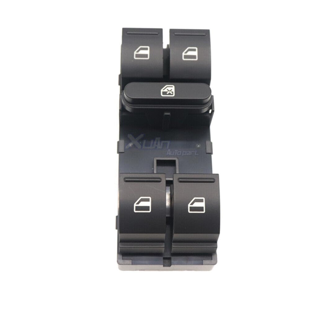 ya 8 8.24 baidi Master Power Window Switch for Jetta for Golf for Passat for Tiguan TOURAN 1K4959857B