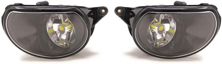 ya 2 8.15 Suitable for Audi Q7 LED front bumper fog lights with wires LH&RH from 2006 to 2009