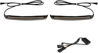 ya 13 9.15 baidi Saddlebag Tail Light LED Running Brake Flow Turn Signal Lamp Fit for Harley 14+