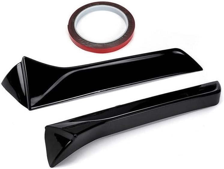 ya 28 10.13 zhengce 2Pcs for 13-21 for SEAT Leon MK3 MK3.5 Rear Side Spoiler Wing Kit Glossy B