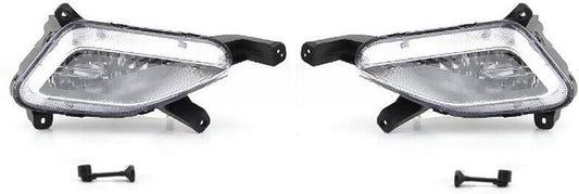 ya 2 8.15 Suitable for 2015-17 for Hyundai Sonata 9th Double Day Running Lights DRL Fog Lights LH+RH