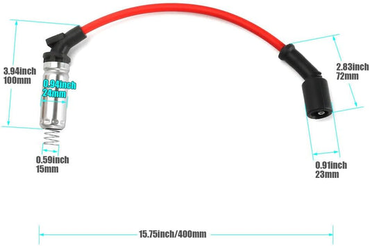 ya 4 8.10 8PC Spark Plug Ignition Wire for Chevy 1999-2006 for Silverado 1500-2500 LS1 VORTEC
