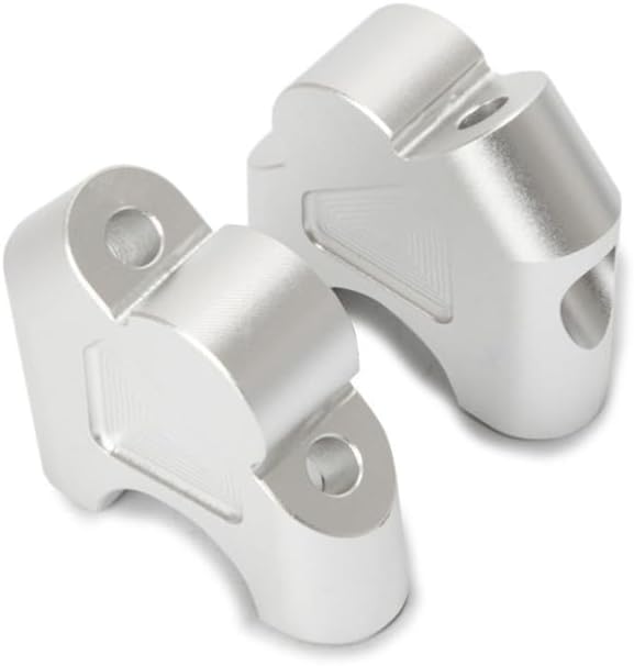 ya 4 8.8.2 Motorcycle Squeezing Handlebar Riser Clamp Adapter Pivoting for Handlebars
