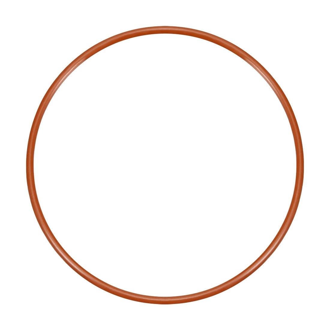 ya 13 9.15 baidi Silicone O-Ring 90mmx85.2mmx2.4mm VMQ Seal Rings Sealing Gasket Red 1Pc