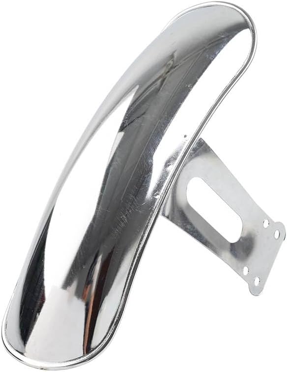 ya 23 10.7 baidi Retro Front Fender Protector Metal Mudguard for Honda CG125 Motorcycle Chrome