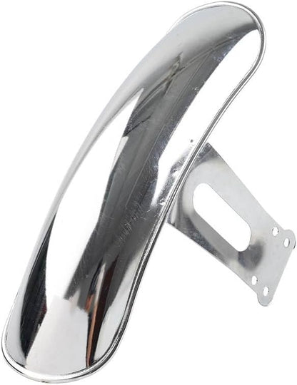 ya 23 10.7 baidi Retro Front Fender Protector Metal Mudguard for Honda CG125 Motorcycle Chrome