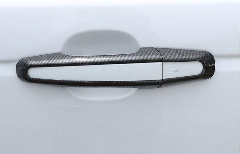 ya 5 8.10 for Range Rover Sport 2014-22 ABS Carbon Fiber Outside Door Handle F for Rame Trim 8P