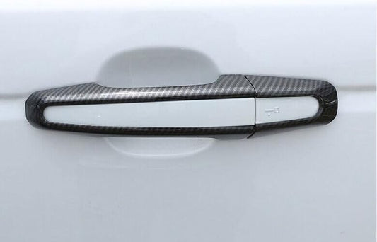 ya 5 8.10 for Range Rover Sport 2014-22 ABS Carbon Fiber Outside Door Handle F for Rame Trim 8P
