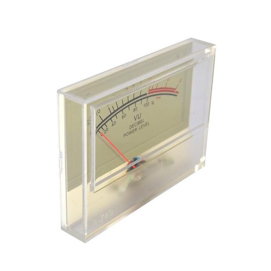 ya 16 10.20 baidi 1 Piece SD-740 Panel VU Gauge 510uA 650¦¸ 80x60mm 12V Amber LED -