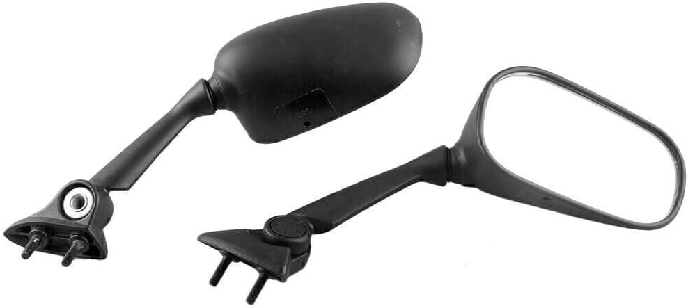 ya 2 8.15 Motorcycle Side Rearview Mirror Fit for Yamaha YZF R1 2009 2010 2011 Black