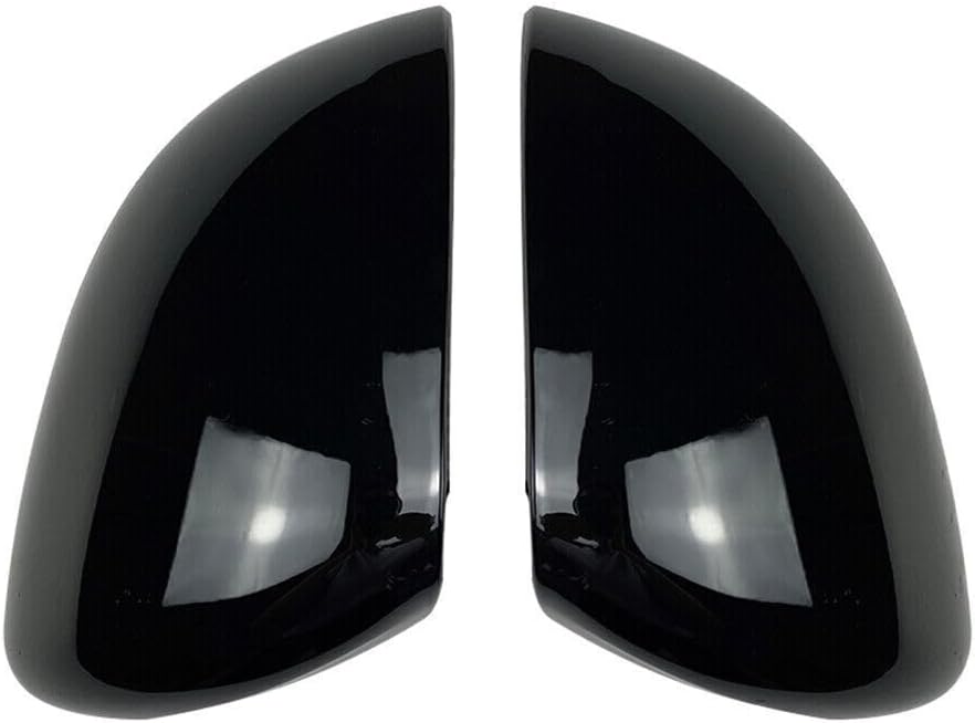ya 11 9.14 baidifor Mercedes-Benz C-Class W206 Glossy Black 2x Rear View Mirror Cover Trim