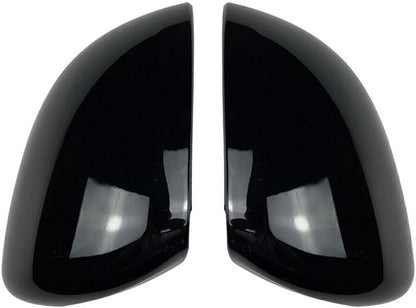 ya 11 9.14 baidifor Mercedes-Benz C-Class W206 Glossy Black 2x Rear View Mirror Cover Trim
