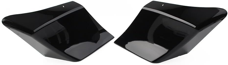 ya 23 10.7 baidi NEW Black Stretched Extended Side Cover for Harley Road Electra Glide 89-13